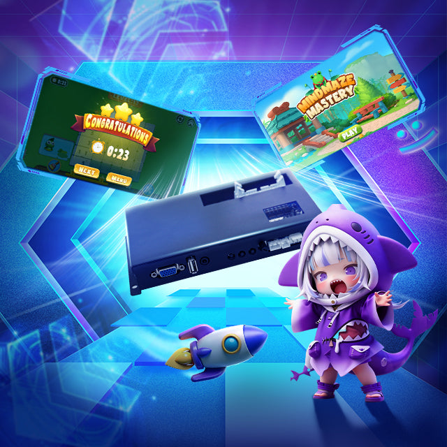 High-Difficulty Custom Levels Two-Player Game Box